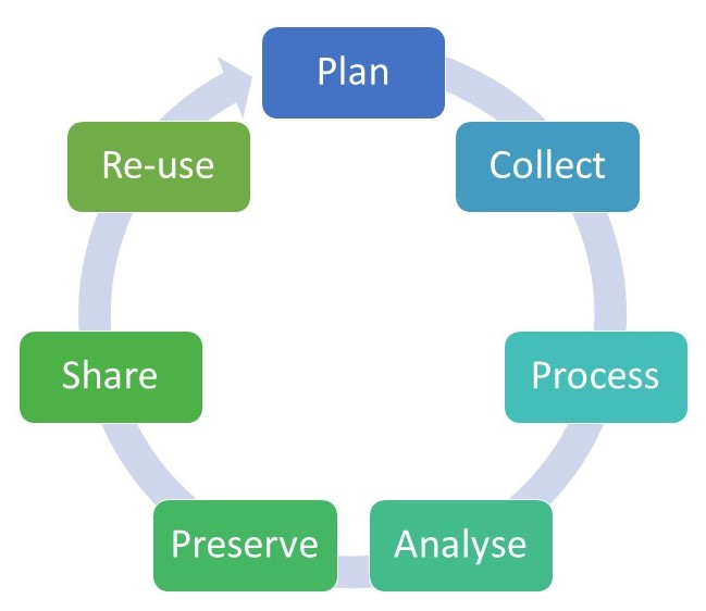 research life cycle sketch